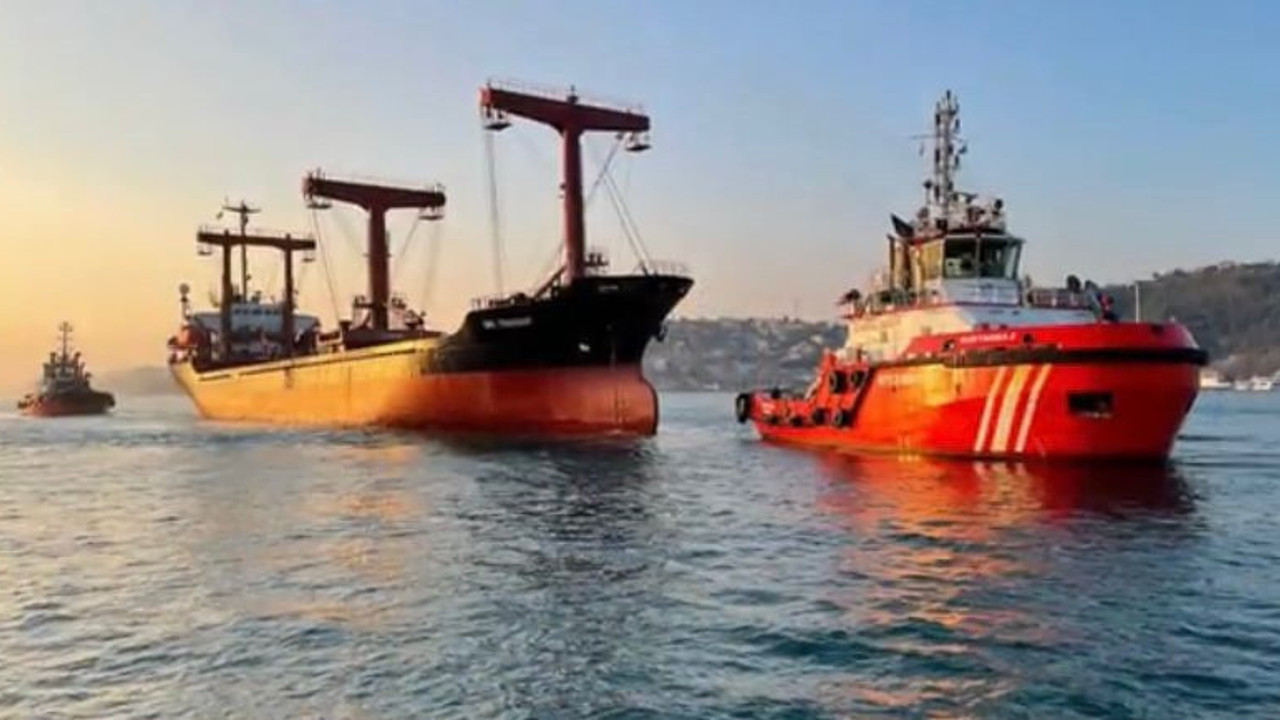 İstanbul Boğazı'nda panik