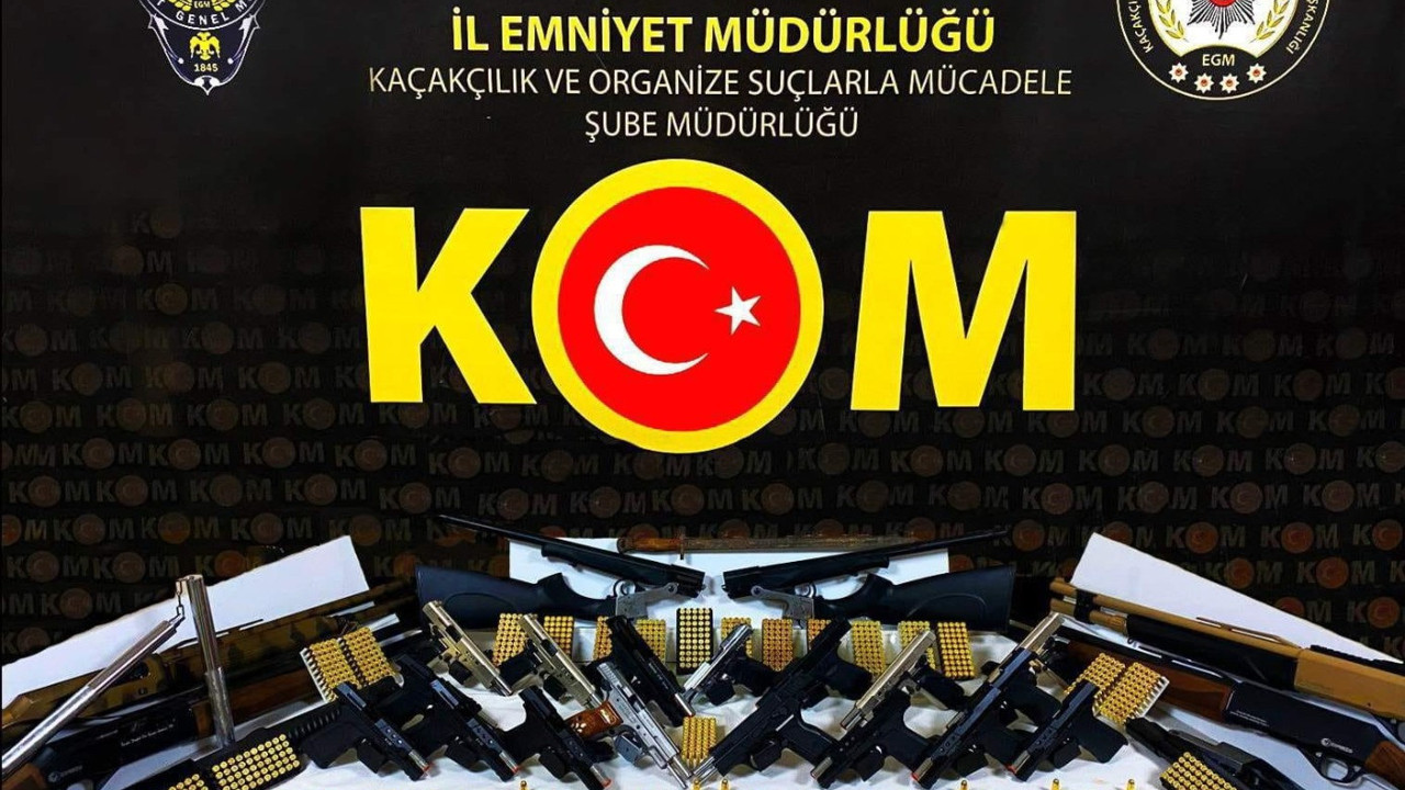 Sakarya’da silah kaçakçılarına operasyon: 9 gözaltı