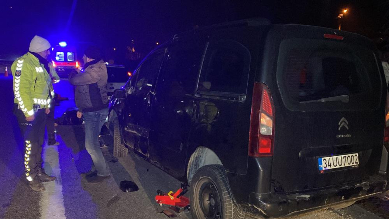 Lastik değiştiren 2 kişi canından oldu