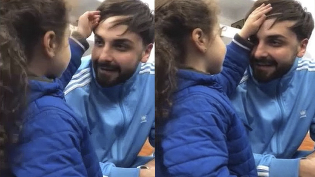 Rapçi Sefo minik depremzedenin sevgisi karşısında ne yapacağını şaşırdı. Ünlü şarkıcının dili tutuldu