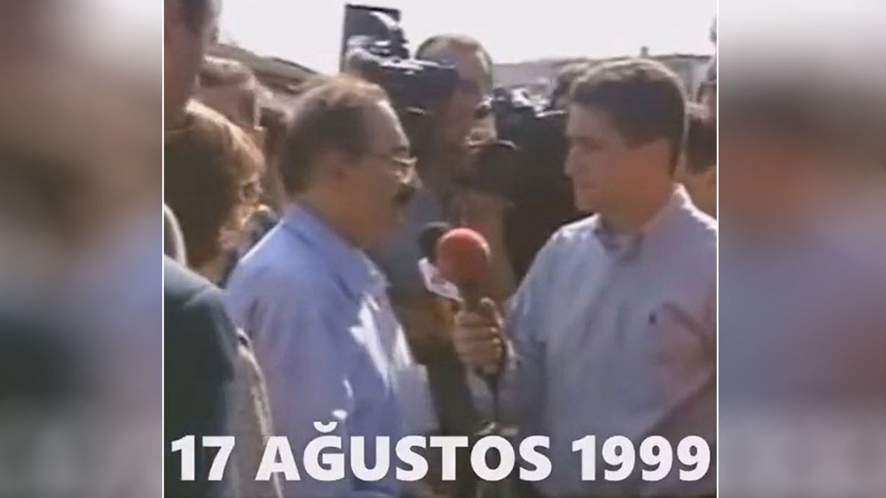 Hulki Cevizoğlu ‘99’da Ecevit bölgeye gidemedi’ dedi, Devrim Gürkan görüntüleri Cevizoğlu'nun yüzüne çarptı ortaya çıkardı