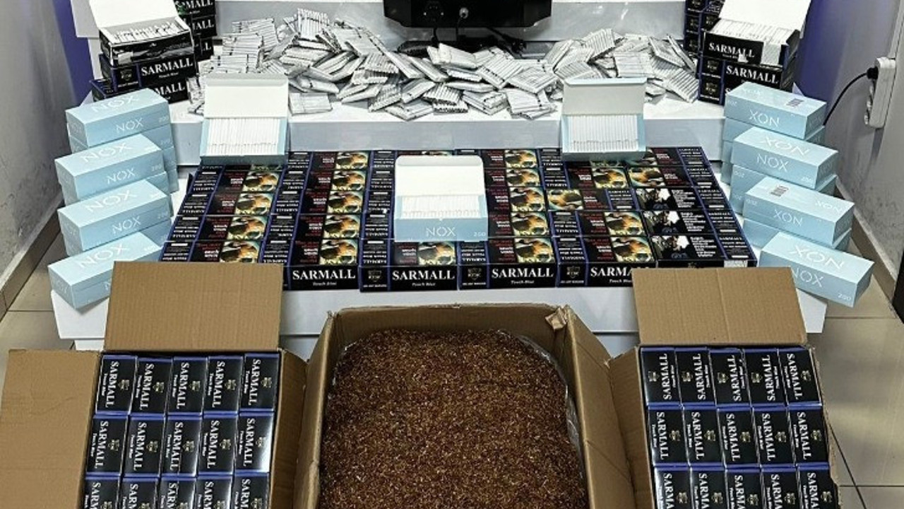 Kaçak tütün operasyonunda 7 kişi yakalandı