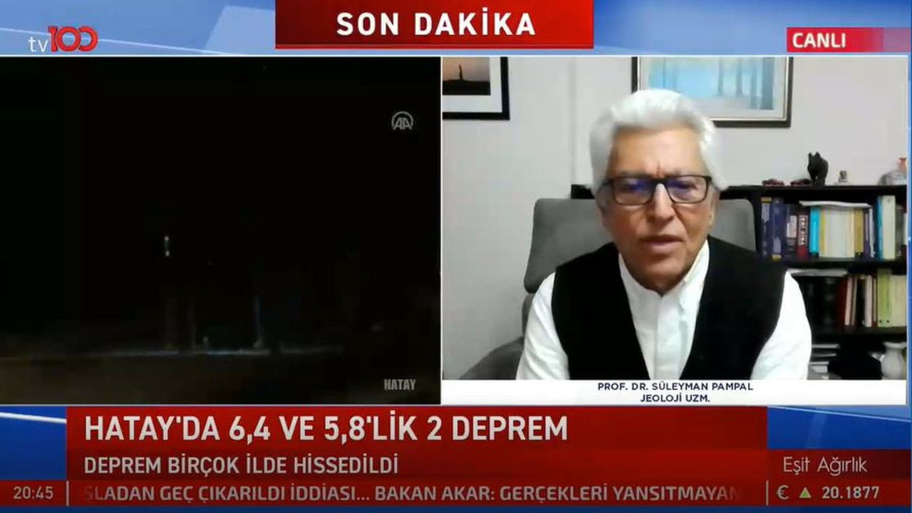 Prof. Dr. Süleyman Pampal tv100'de uyardı: Buraları iyice hırpaladı, yırtılma devam edebilir
