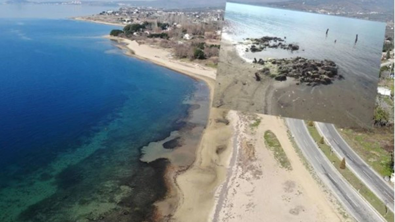 Deniz çekildi, 3 bin 500 yıllık antik liman ortaya çıktı