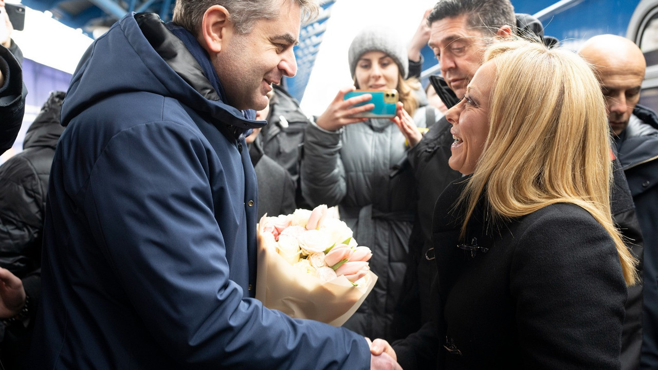 İtalya Başbakanı Meloni Ukrayna’da