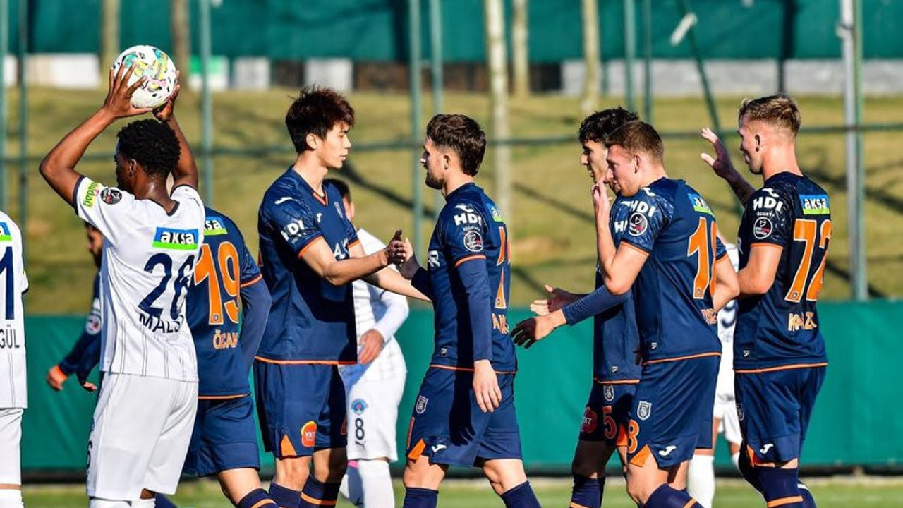 5 gollü hazırlık maçında kazanan Başakşehir