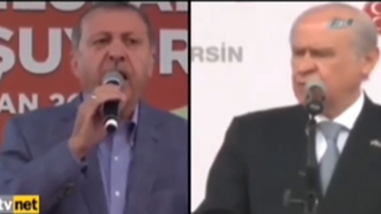Erdoğan’ın bir zamanlar Bahçeli hakkında söyledikleri yeniden gündem oldu. Bahçeli de Erdoğan'a sert konuşuyordu