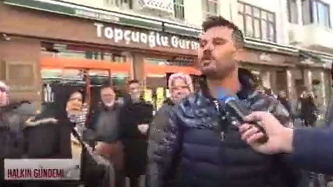 Depremzede vatandaş yardımlarla çocuklarının karnının doyduğunu söyleyip Erdoğan'a teşekkür etti