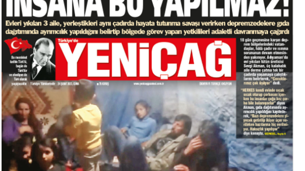 Bir çorbaya muhtaç insana bu yapılmaz