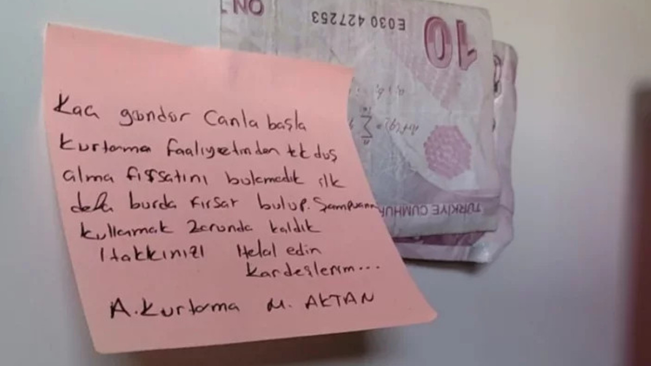 Deprem bölgesindeki yurtta şampuan kullanan itfaiye erinden duygulandıran hareket