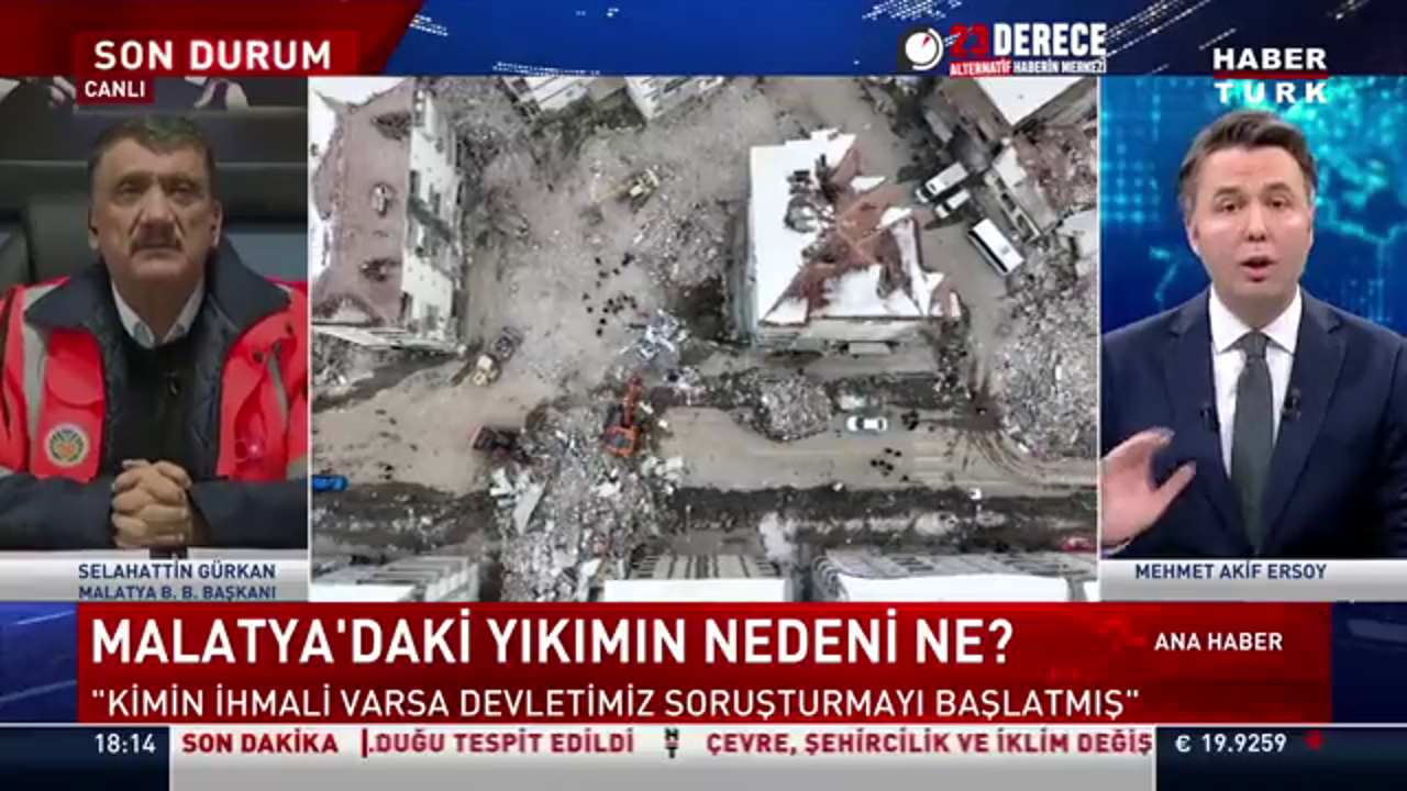 Depremde ölenlerin cenaze namazlarını kıldıkları için bunu başarı olarak gören belediye başkanı var