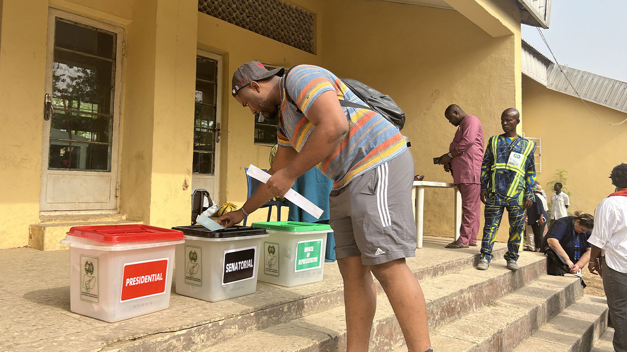 Nijerya'da halk sandık başında