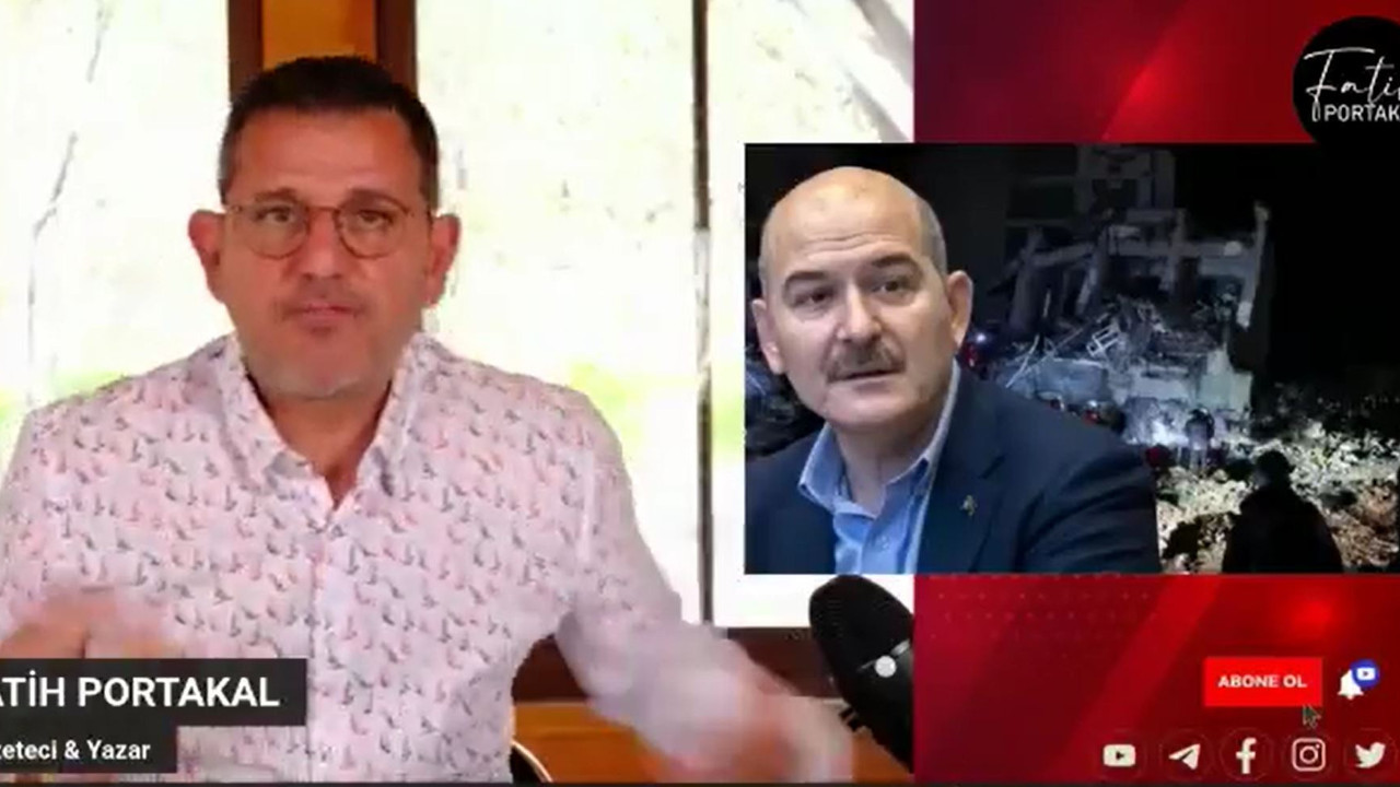 Fatih Portakal Süleyman Soylu’yu köşeye sıkıştıracak skandal iddiayı sordu. Canlı Yayına davet etti