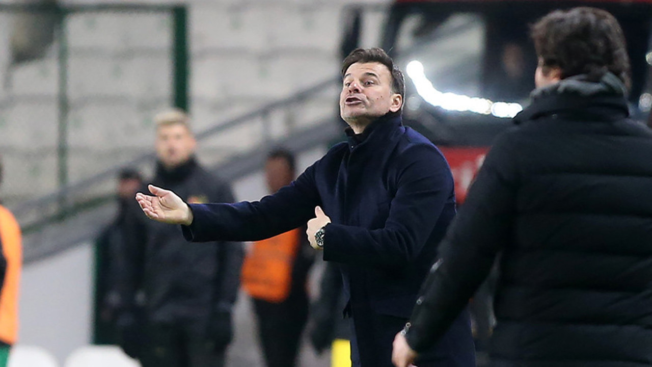 Konyaspor'un hocası Stanojeviç: Kartlara anlam veremedim