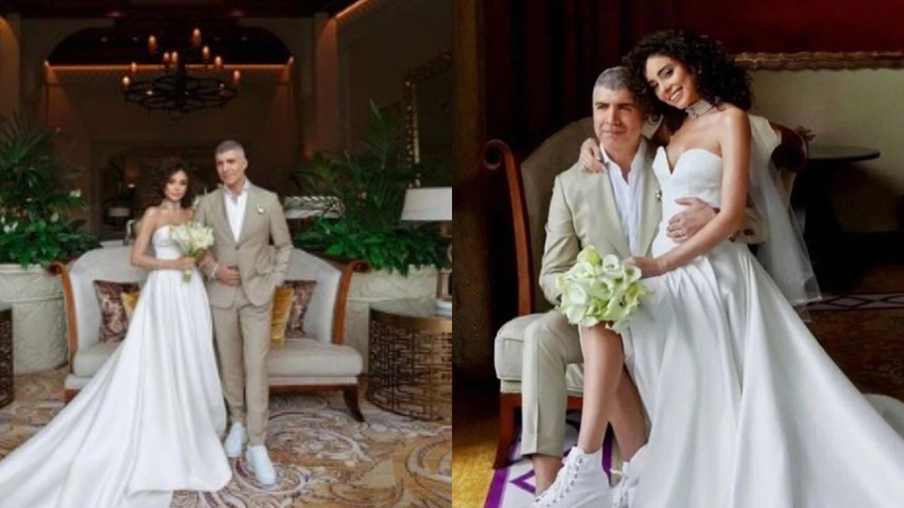 Özcan Deniz'in eşi Samar Dadgar'ın erkek bebek sevinci. Evlenme sebeplerinin hamilelik olduğu iddia edilmişti