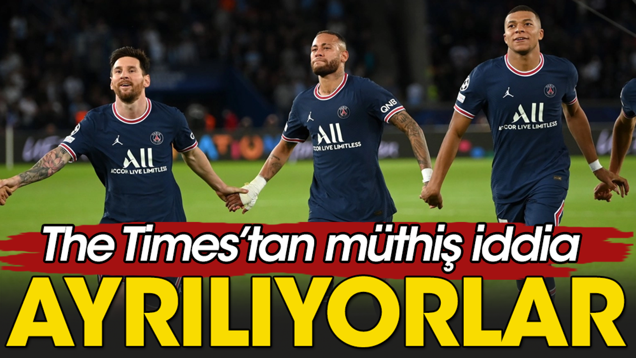 Messi ayrılıyor. The Times açıkladı