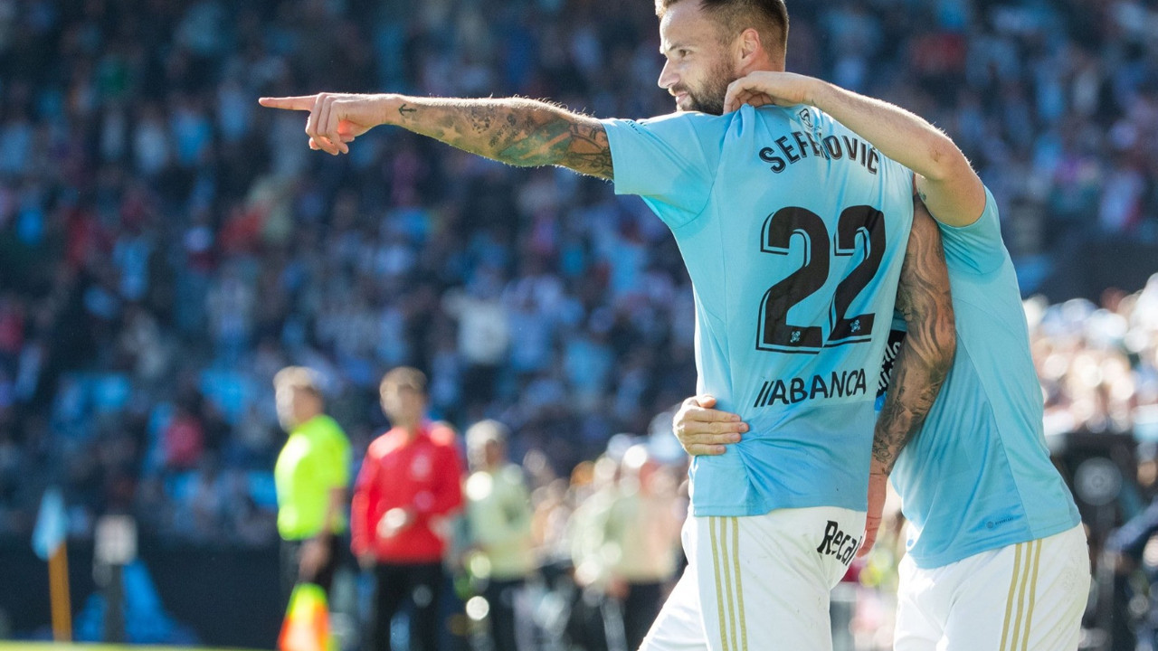 Celta Vigo Seferovic ile güldü. Valladolid'i üç golle geçti