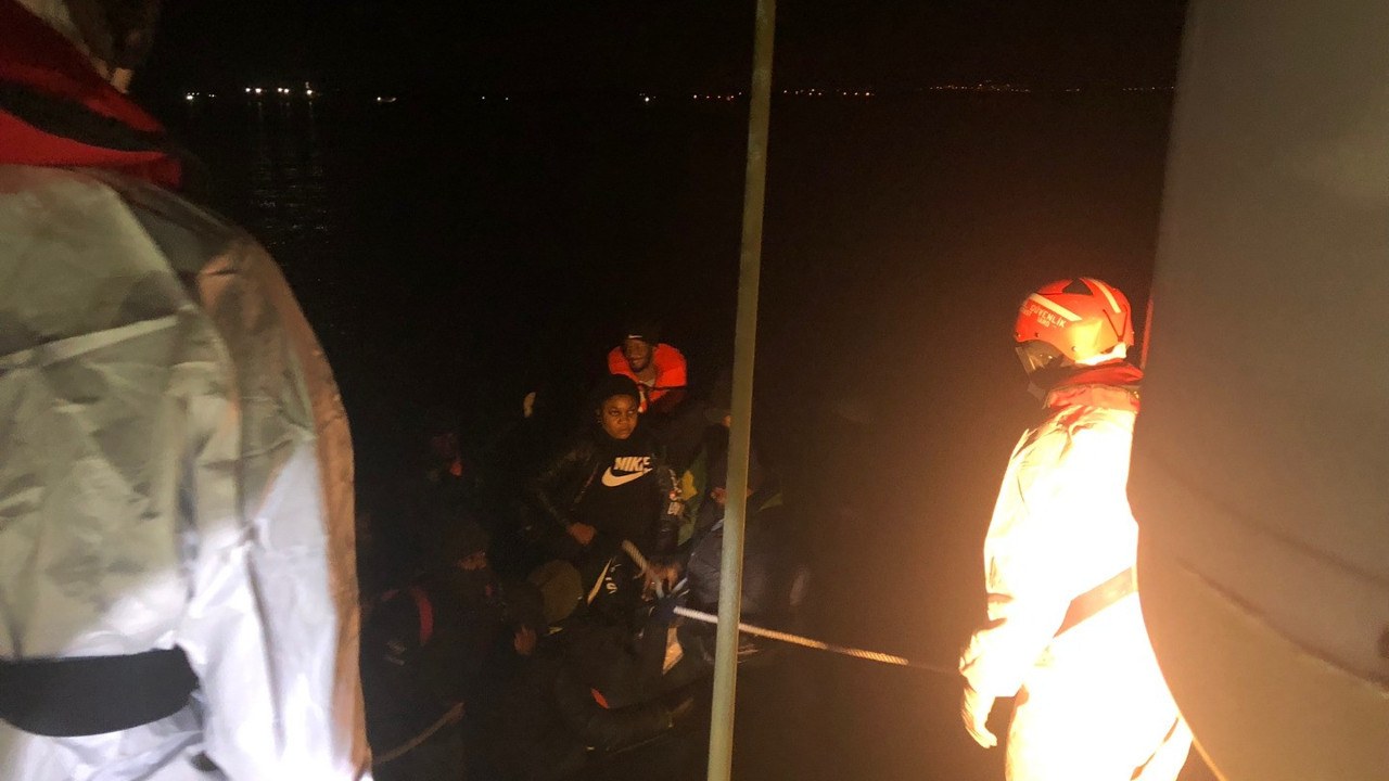 Aydın'da 63 göçmen yakalandı