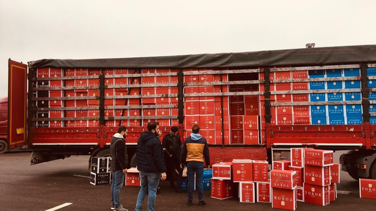 Kocaeli'de 13 milyon 50 bin makaron ele geçirildi