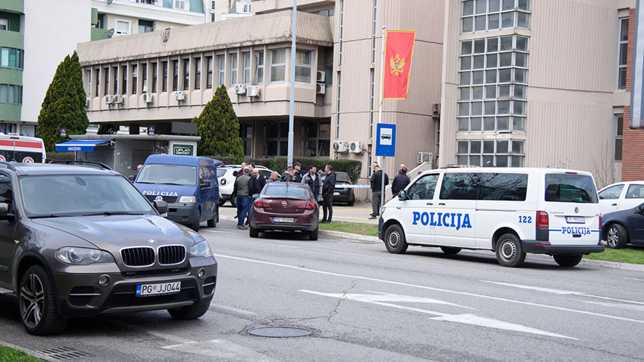 Karadağ’da mahkeme binasına bombalı saldırı