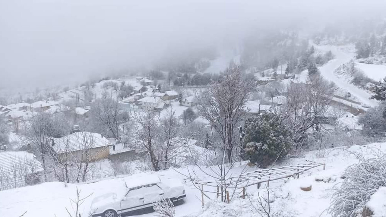 Mart ayında kar sürprizi