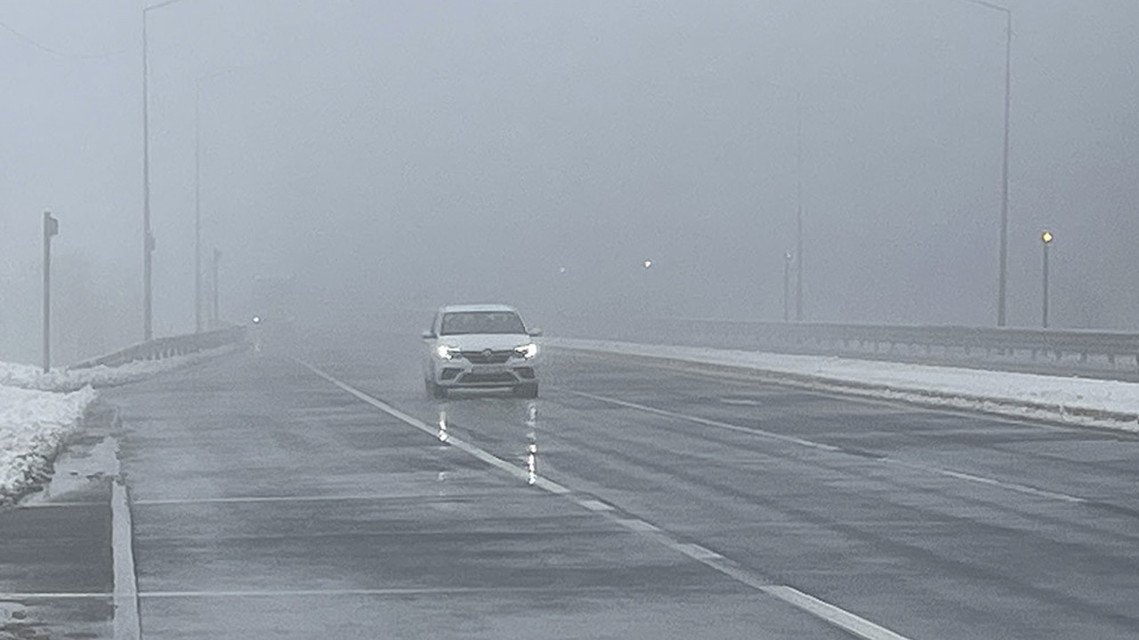 Sürücüler dikkat! Bolu Dağı'nda sis engeli