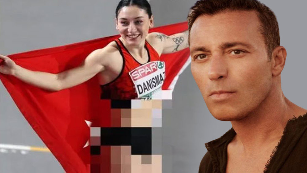 Milli atletin belden aşağısı sansürlendi. Mustafa Sandal yapılanı kınadı ve söz verdi