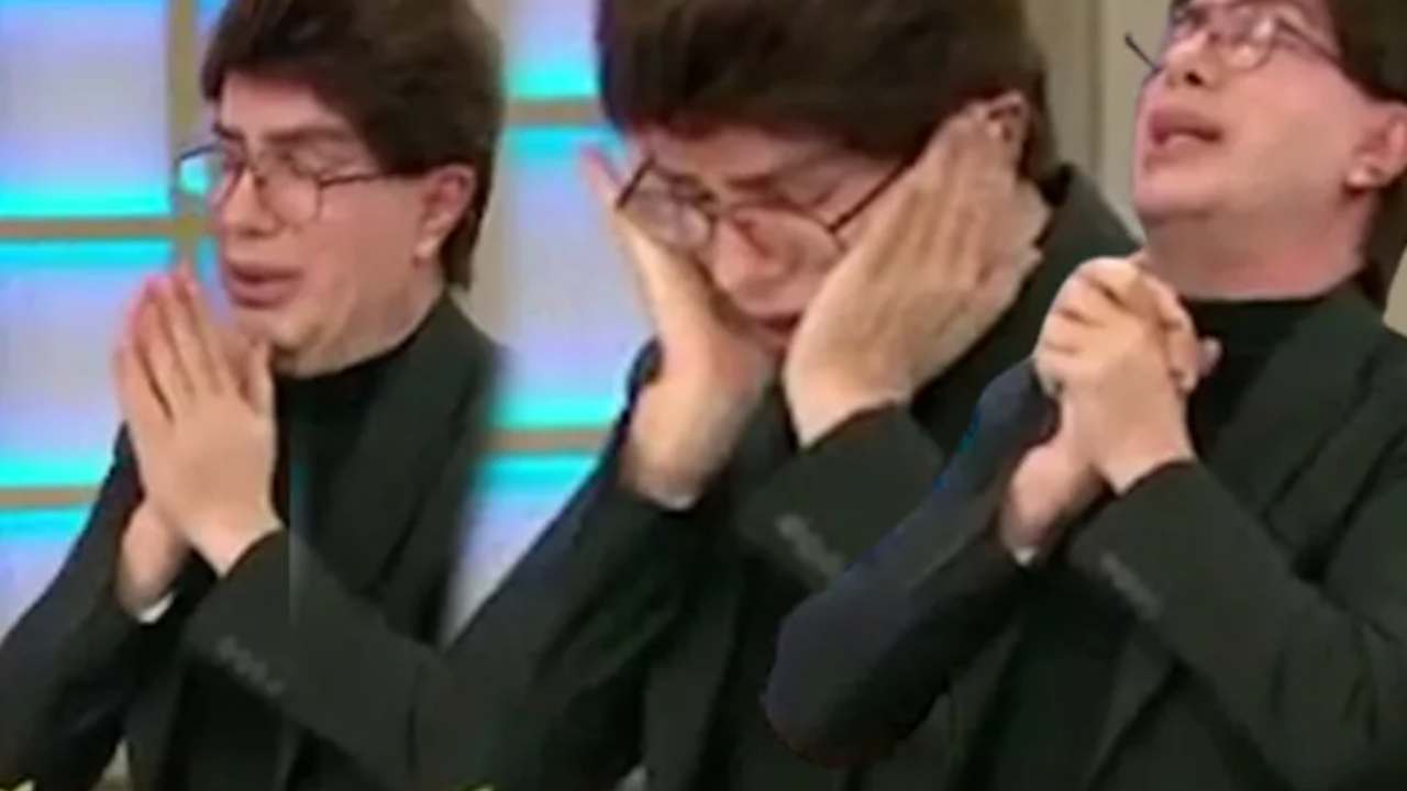 Yılmaz Morgül canlı yayında gözyaşlarına boğuldu