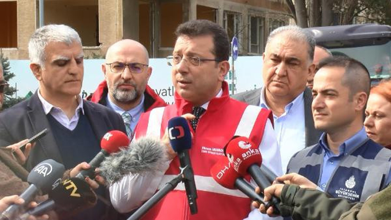 İmamoğlu’ndan Şehircilik Bakanlığı’na çağrı 'Bütün binaları KİPTAŞ yenileyemez, Bugün doğru bir karar alalım’