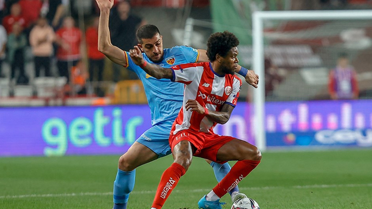 Antalya'da 11'ler belli oldu