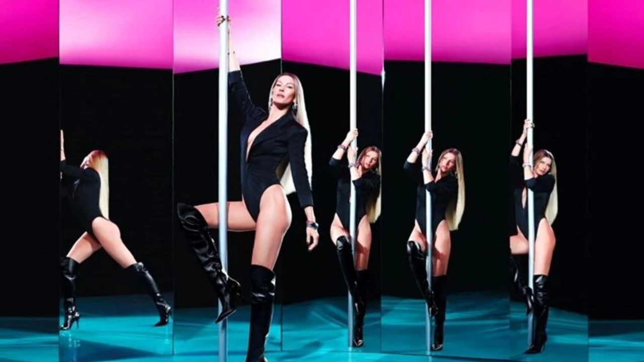 Dünyaca ünlü modelden direk danslı kampanya