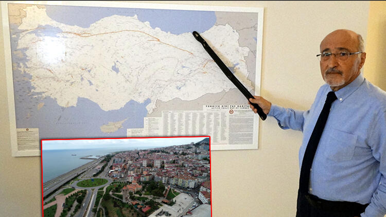 Profesörden Karadeniz’i korkutan paylaşım. Deprem olacak yerleri tek tek işaret etti