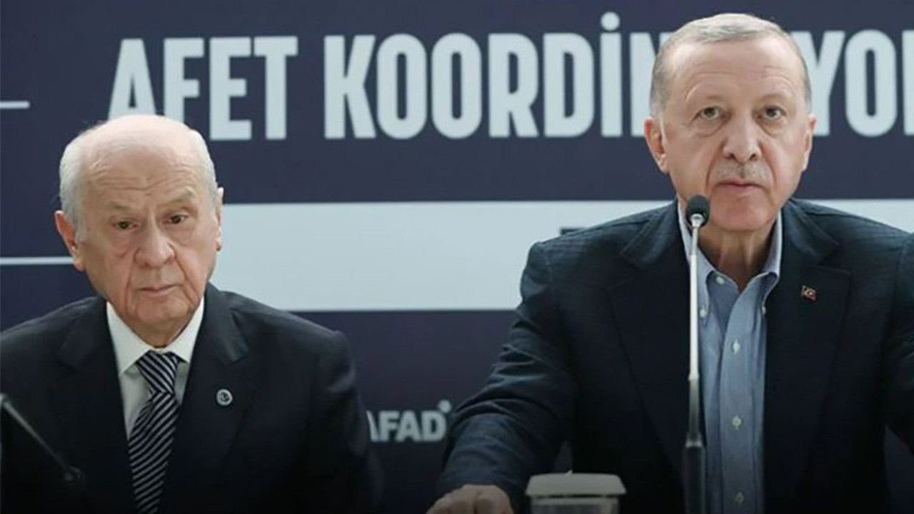 Erdoğan ve Bahçeli Hatay'a gitti