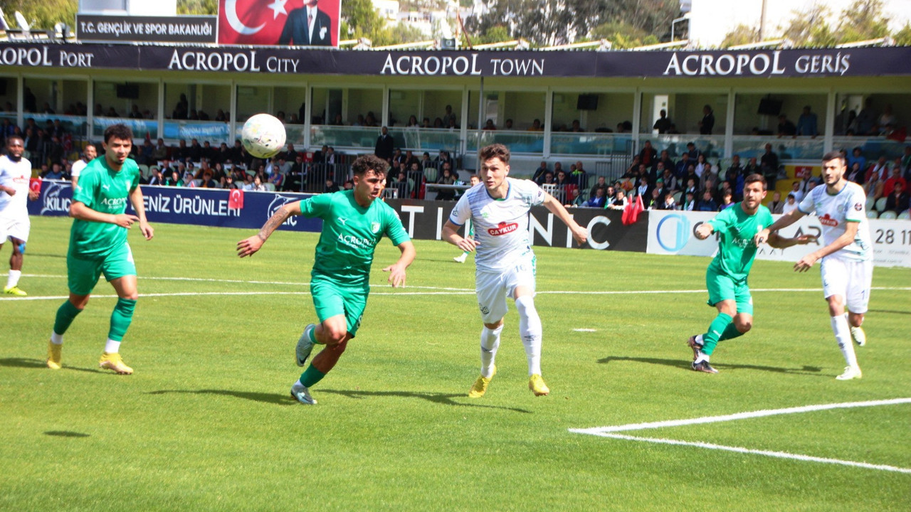 Çaykur Rizespor Bodrum'da güldü