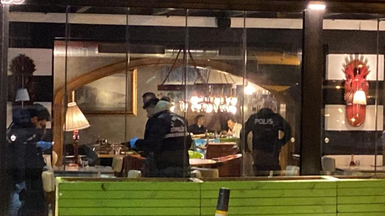 Lüks restoranda silahlı kavga: 1 yaralı