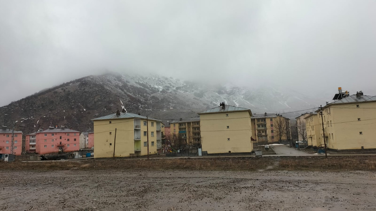 Tunceli’de sağanak yağış etkili oldu