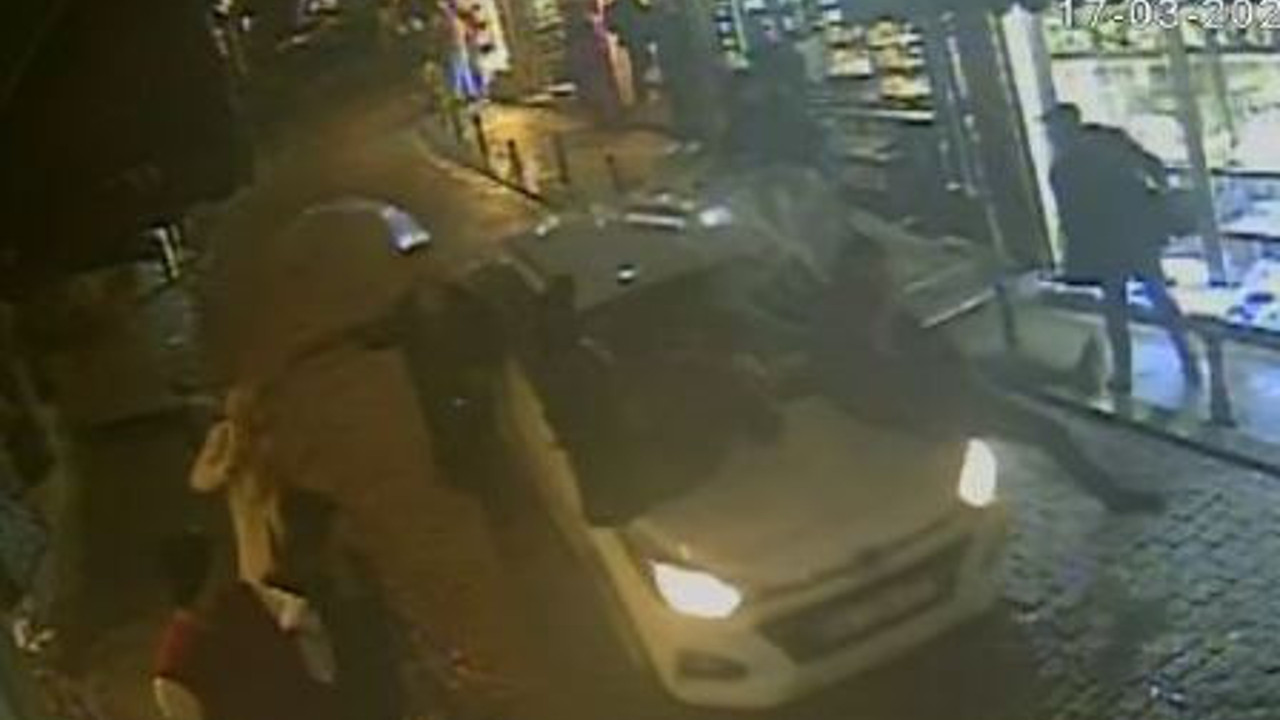 Galata’da dehşet anları