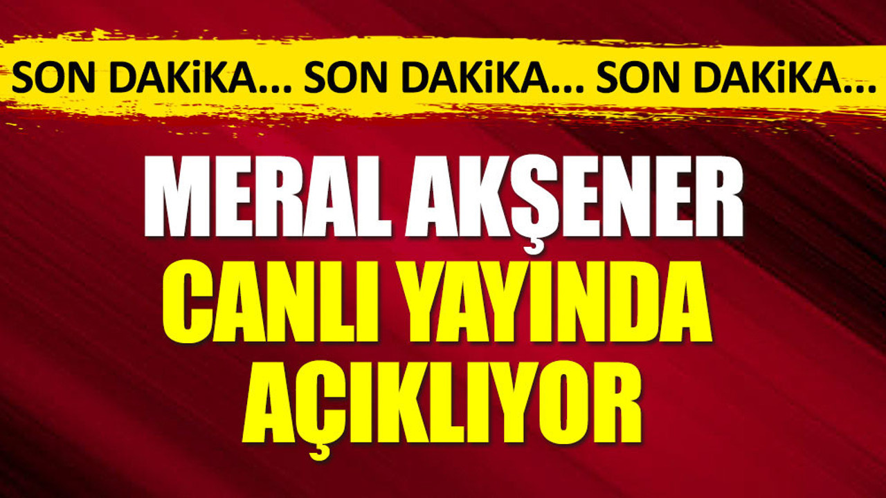 Meral Akşener'den TV100 canlı yayınında önemli açıklamalar