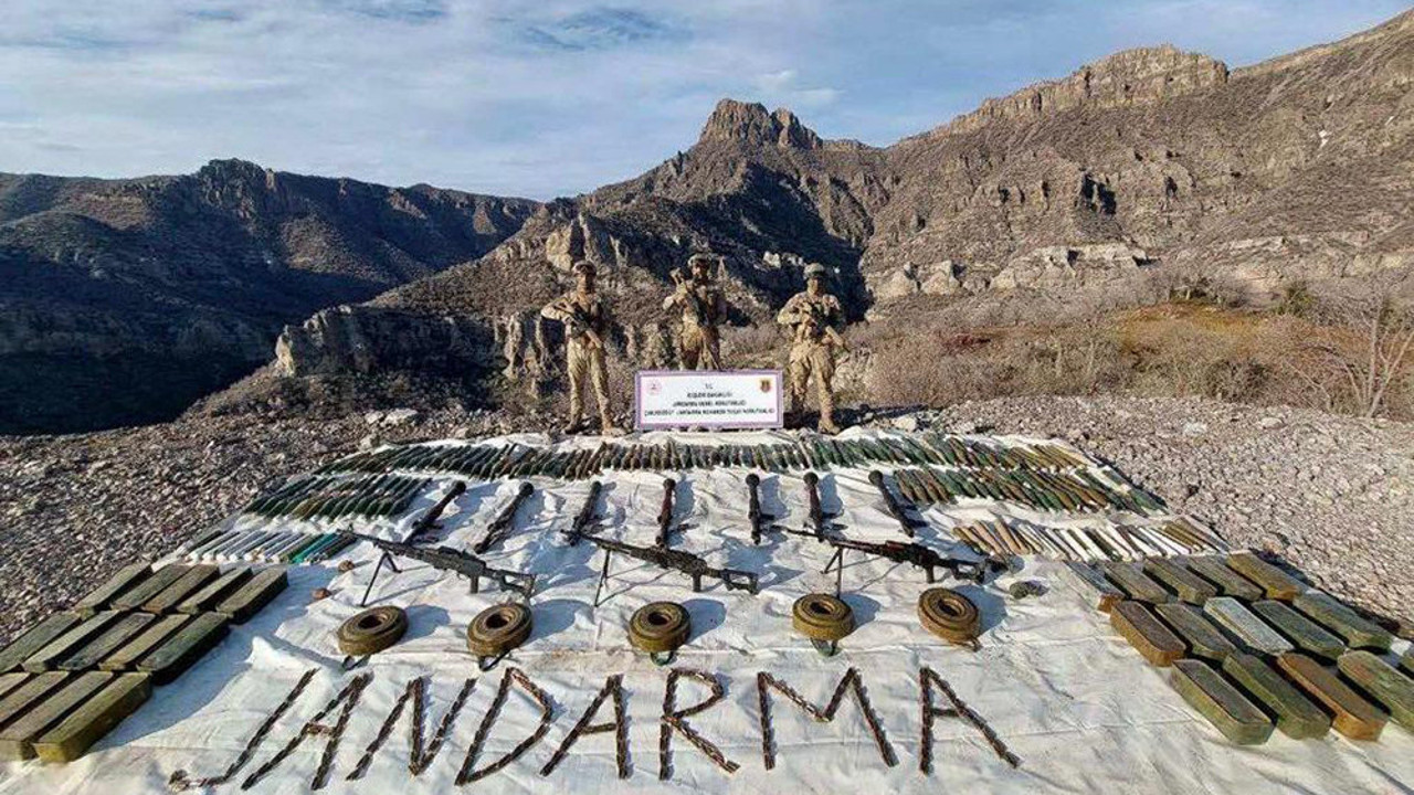 Cizre'de operasyon! Çok sayıda mühimmat ele geçirildi