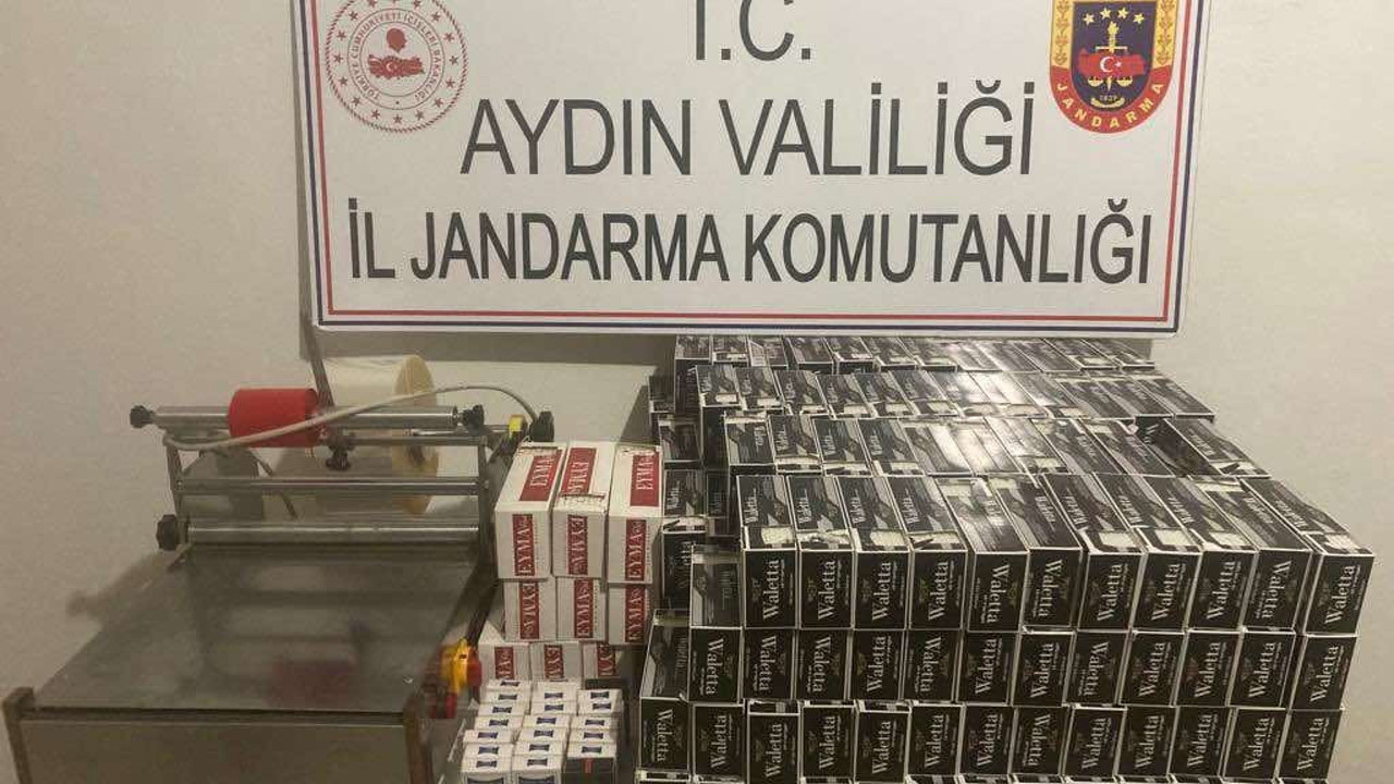 Aydın’da kaçak tütün operasyonu