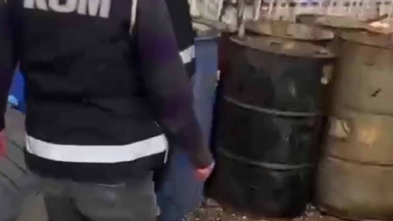 Gaziantep'te 2 bin 500 litre kaçak akaryakıt ele geçirildi (20 Mart 2023)