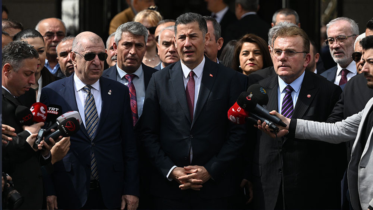 Ata İttifakı'nın cumhurbaşkanı adayı Sinan Oğan, YSK'ye adaylık başvurusu yaptı