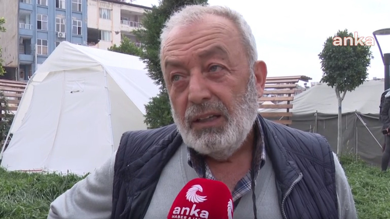 Samandağlı depremzede vatandaş yaşadıklarına isyan etti. Hakkımızı nasıl helal edelim?