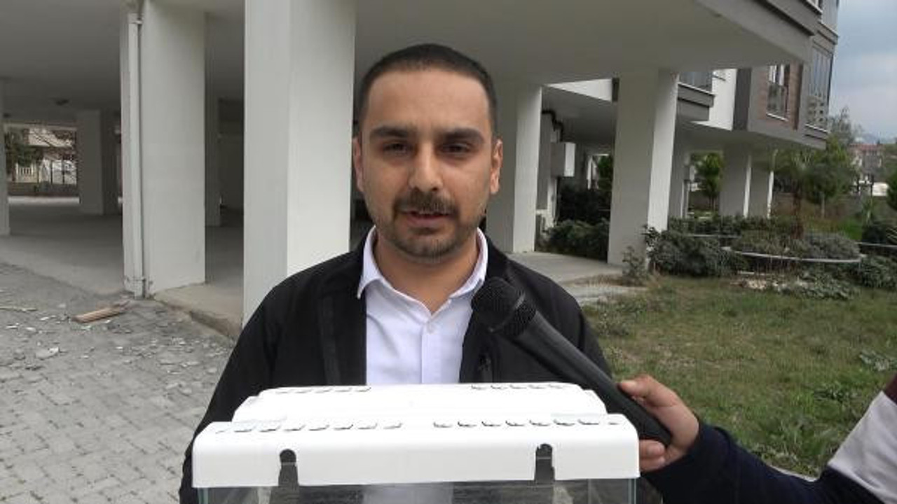 44 gün sonra hasarlı evine girdi. Şaştı kaldı. Hala canlıydılar