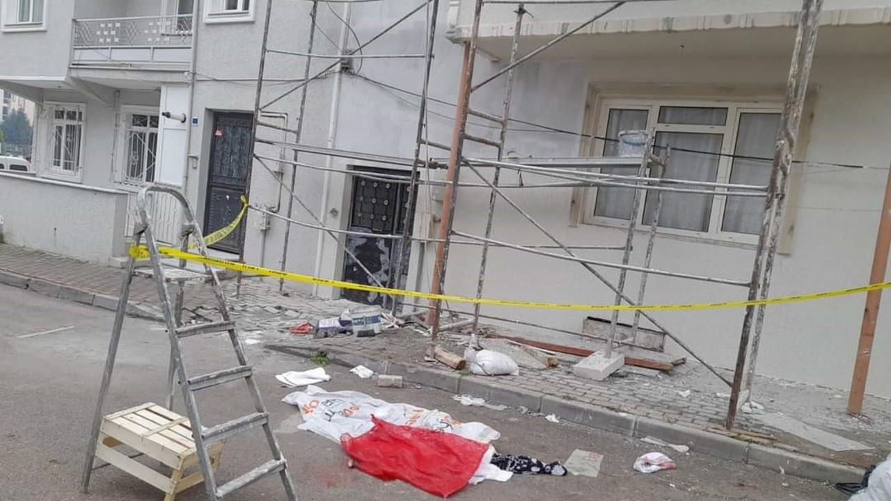 Bursa’da 7 metre yükseklikten düşen boyacı hayatını kaybetti