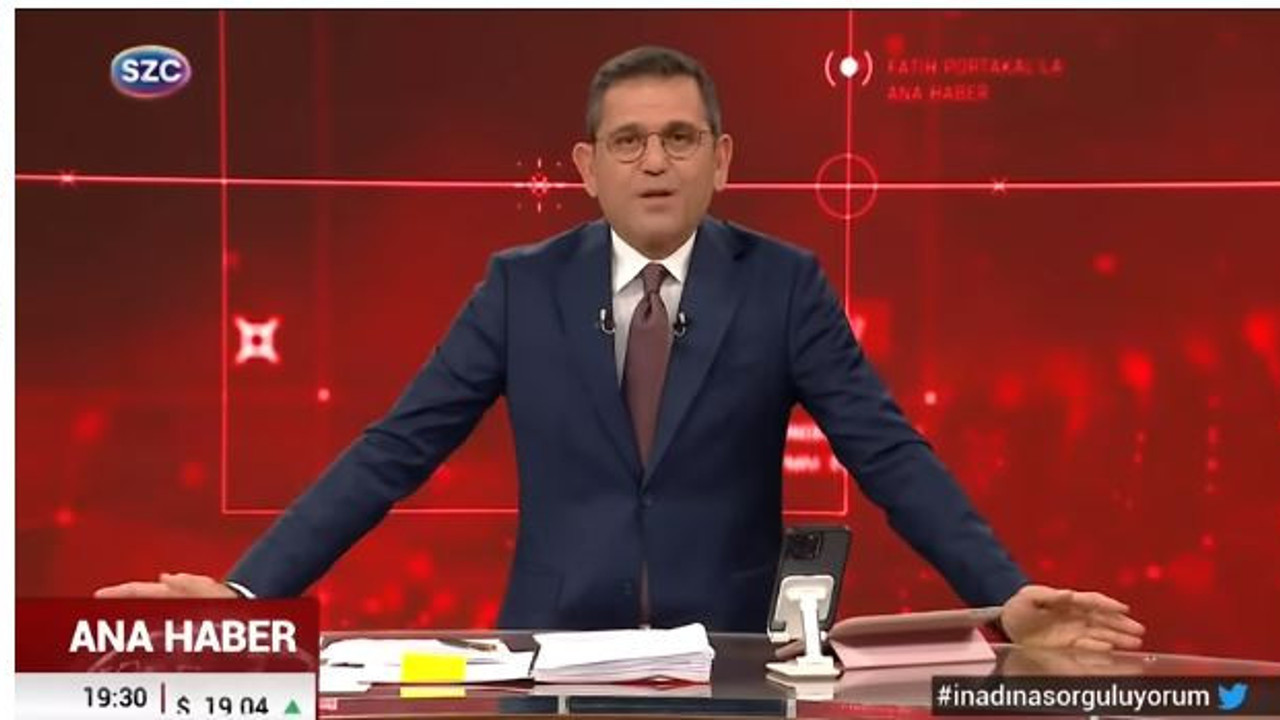 Fatih Portakal canlı yayında rest çekti: Erdoğan'ı gördüğümde bu soruyu soracağım