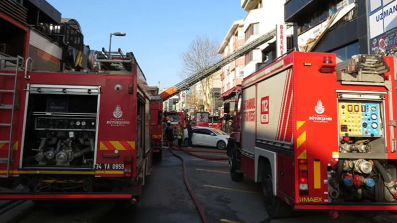 Pendik'te otelde yangın. Ölü ve yaralılar var