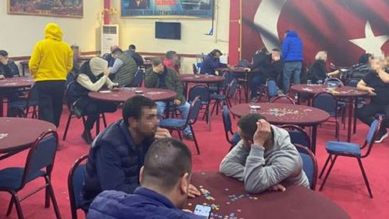 Kolpaçino kumarhanesine operasyon