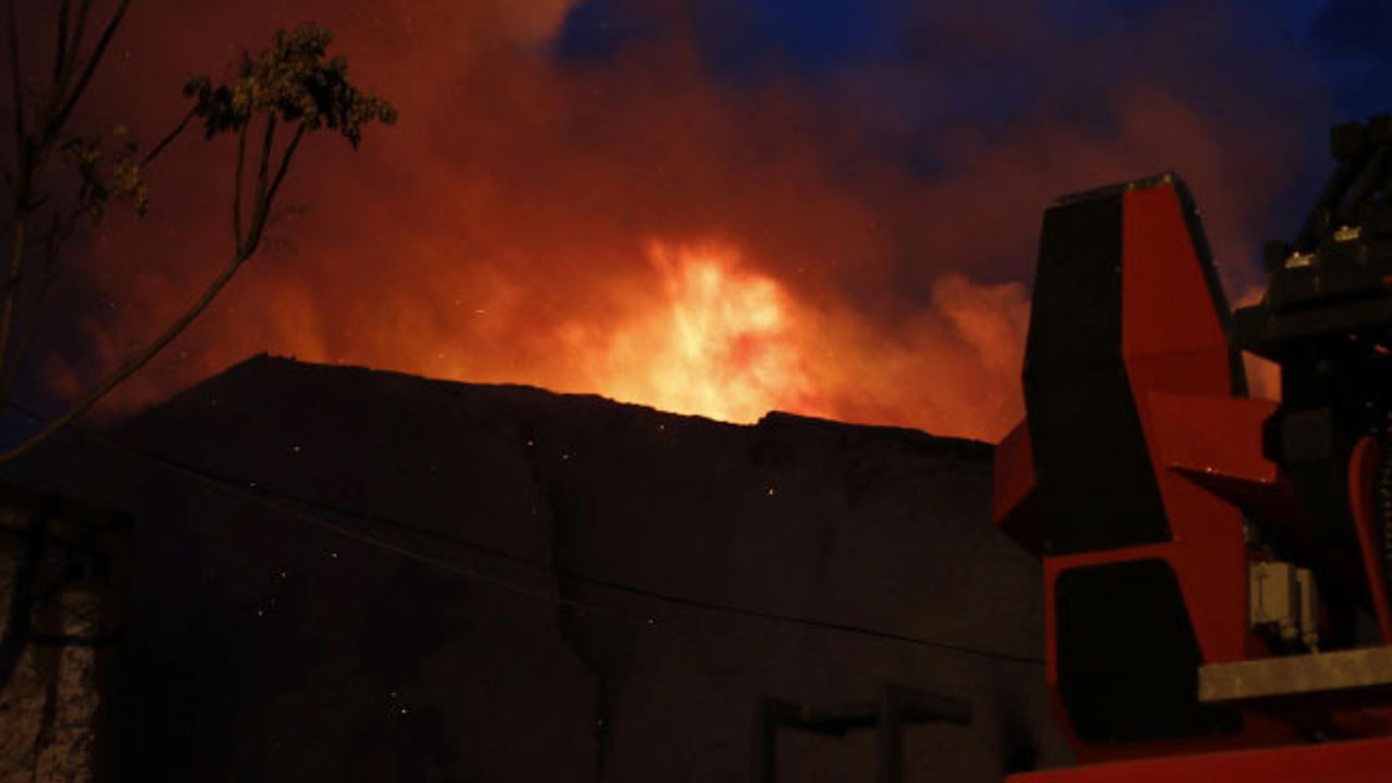 Eskişehir’de korkutan yangın