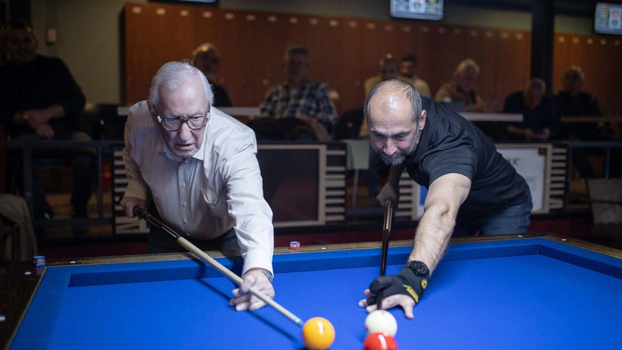 Semih Saygıner efsane bilardocu Raymond Ceulemans ile bir araya geldi